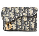 【先着5%OFFクーポン!対象ショップ限定3000円以上5/7まで】ディオール カードケース/コインケース Dior ミニ財布 S5611CTZQ DIOR O...