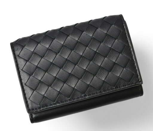 ボッテガヴェネタ 未使用 財布/三つ折り BOTTEGA VENETA ミニ財布 イントレチャート 515385 VO0B2 ブラック/ライトグレー【中古】【本日スタート!6/21(土)朝までの4日間限定SALE】 ボッテガヴェネタ 未使用 財布/三つ折り BOTTEGA VENETA ミニ財布 イントレチャート 515385 VO0B2 ブラック/ライトグレー【中古】【本日スタート!6/21(土)朝までの4日間限定SALE】