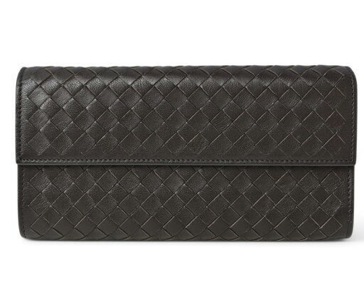 ボッテガヴェネタ 財布 BOTTEGA VENETA 長財布/コンチネンタルウォレット イントレチャート ブラック【中古】【本日スタート!6/21(土)朝までの4日間限定SALE】 ボッテガヴェネタ 財布 BOTTEGA VENETA 長財布/コンチネンタルウォレット イントレチャート ブラック【中古】【本日スタート!6/21(土)朝までの4日間限定SALE】