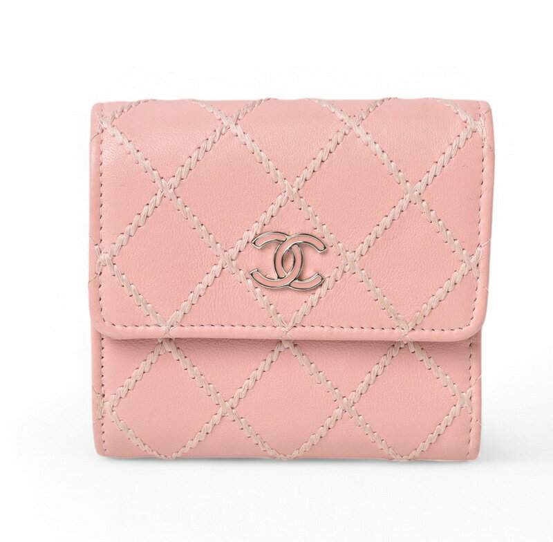 楽天市場】chanel ステッチ ピンク 財布の通販 楽天市場】chanel ステッチ ピンク 財布の通販