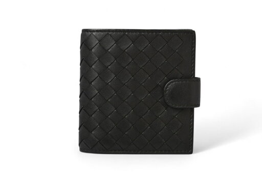 ボッテガヴェネタ 財布/二つ折り財布 BOTTEGA VENETA ミニ財布 イントレチャート/コンパクトウォレット ブラック【中古】【本日スタート!6/21(土)朝までの4日間限定SALE】 ボッテガヴェネタ 財布/二つ折り財布 BOTTEGA VENETA ミニ財布 イントレチャート/コンパクトウォレット ブラック【中古】【本日スタート!6/21(土)朝までの4日間限定SALE】