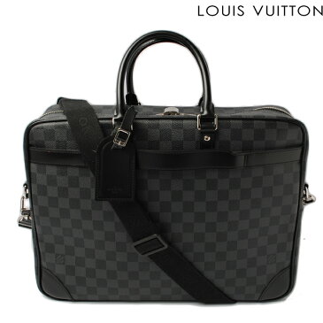 ルイヴィトン LOUIS VUITTON ビジネスバッグ/ポルトドキュマン ヴォワヤージュGM N41123 ダミエ・グラフィット【中古】