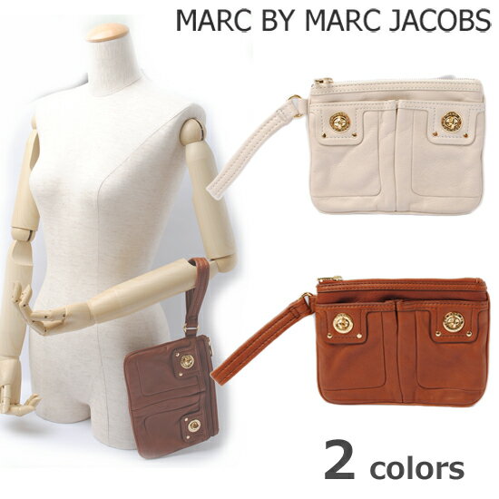 マークバイマークジェイコブス　クラッチバッグ/ポーチ　MARC BY MARC JACOBS　ターンロック　ストラップ付　　M381000