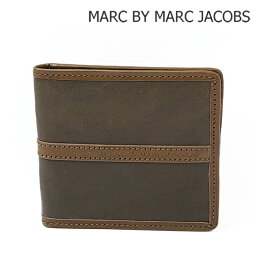 マークジェイコブス 財布（メンズ） マークバイマークジェイコブス 財布 MARC BY MARC JACOBS メンズライン 折財布/札入れ　エレファントグレー　M4111443