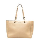 中古 マイケルコース トートバッグ ショルダー レザー ABランク ベージュ レディース MICHAEL KORS あす楽【送料無料】【西神店】(4)