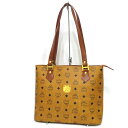 【絶対お得!!クーポンあり&10%OFF】中古 MCM エムシーエム ヴィセトス PVC トートバッグ ABランク 総ロゴ柄 レディース あす楽【送料無料】【名谷店】(4)