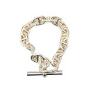 中古 美品 エルメス ブレスレット シェーヌダンクルPM 14リンク SV925 シルバー レディース メンズ HERMES あす楽【送料無料】【西神店】