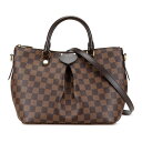 中古 ルイヴィトン ダミエ シエナPM ハンドバッグ ショルダーバッグ 2WAY N41545 Aランク ブラウン レディース LOUIS VUITTON あす...