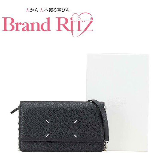 中古 美品 マルタンマルジェラ メゾンマルジェラ チェーンショルダーバッグ ウォレットバッグ SA3UI0008 Aランク ブラック レザー レディース MARTIN MARGIELA あす楽【送料無料】【三田店】 中古 美品 マルタンマルジェラ メゾンマルジェラ チェーンショルダーバッグ ウォレットバッグ SA3UI0008 Aランク ブラック レザー レディース MARTIN MARGIELA あす楽【送料無料】【三田店】
