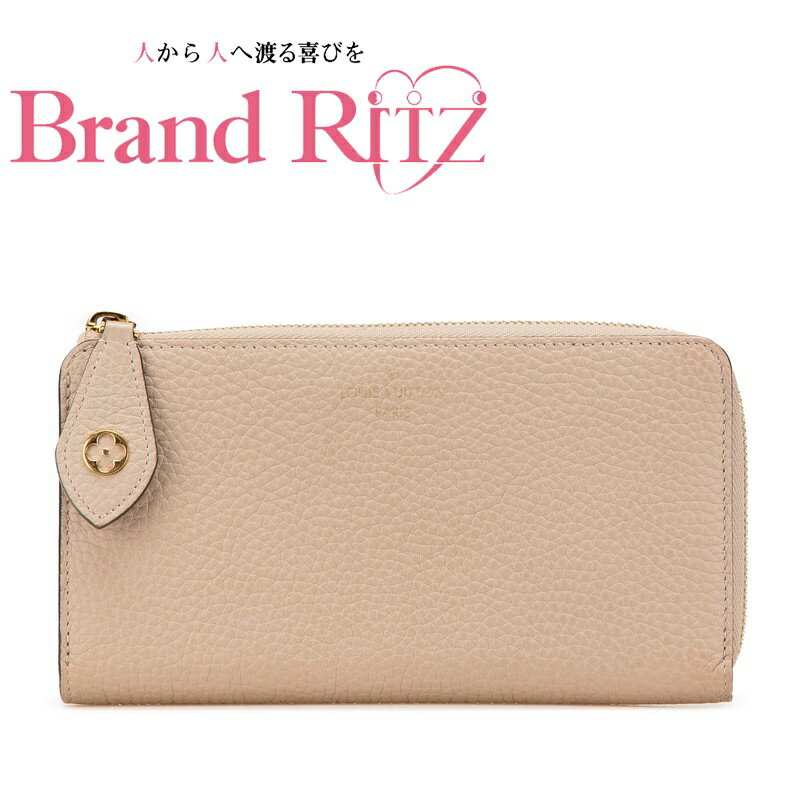 楽天ブランド　リッツ【絶対お得!!クーポンあり＆10％OFF】中古 ルイヴィトン 財布 ポルトフォイユ コメット ウォレット 長財布 M63104 ガレ ベージュ ABランク トリヨン レザー レディース LOUIS VUITTON あす楽【送料無料】【名谷店】