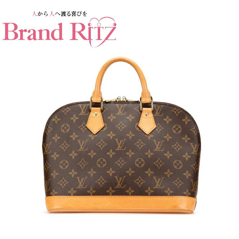 楽天ブランド　リッツ【絶対お得!!クーポンあり＆10％OFF】中古 ルイ ヴィトン モノグラム アルマPM ハンドバッグ M51130 ABランク ブラウン レディース LOUIS VUITTON あす楽【送料無料】【三田店】
