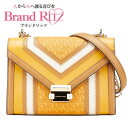 中古 マイケルコース ショルダーバッグ WHITNEY ホイットニー カラーブロック ABランク ブラウン ベージュ レザー レディース あす楽【送料無料】【西神店】(4)