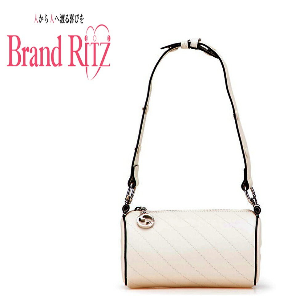楽天ブランド　リッツ【絶対お得!!クーポンあり＆10％OFF】中古 美品 グッチ ブロンディ ミニ ショルダーバッグ ハンドバッグ 760170 ホワイト Aランク レザー レディース GUCCI あす楽【送料無料】【名谷店】