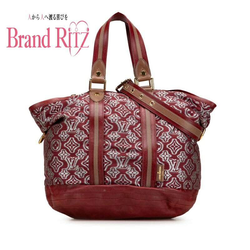 楽天ブランド　リッツ【絶対お得!!クーポンあり＆10％OFF】中古 ルイ ヴィトン プレフォールコレクション アヴィエーター ハンドバッグ ショルダーバッグ 2WAY M40384 ABランク ボルドー レザー ナイロンジャガード レディース LOUIS VUITTON あす楽【送料無料】【名谷店】