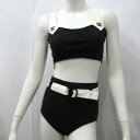 中古 美品 シャネル スイムウェア ココマーク 水着 バイカラー Sランク 96C サイズ40 ヴィンテージ CHANEL レディース あす楽【送料無料】【西神...