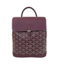 未使用品 GOYARD ゴヤール ALPIN MINI アルパン ミニ Burgundy バーガンデ ...