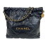 新品未使用 CHANEL シャネル CHANEL22 シャネル22 Black ブラック GHW ゴールド金具 レディース チェーンバッグ