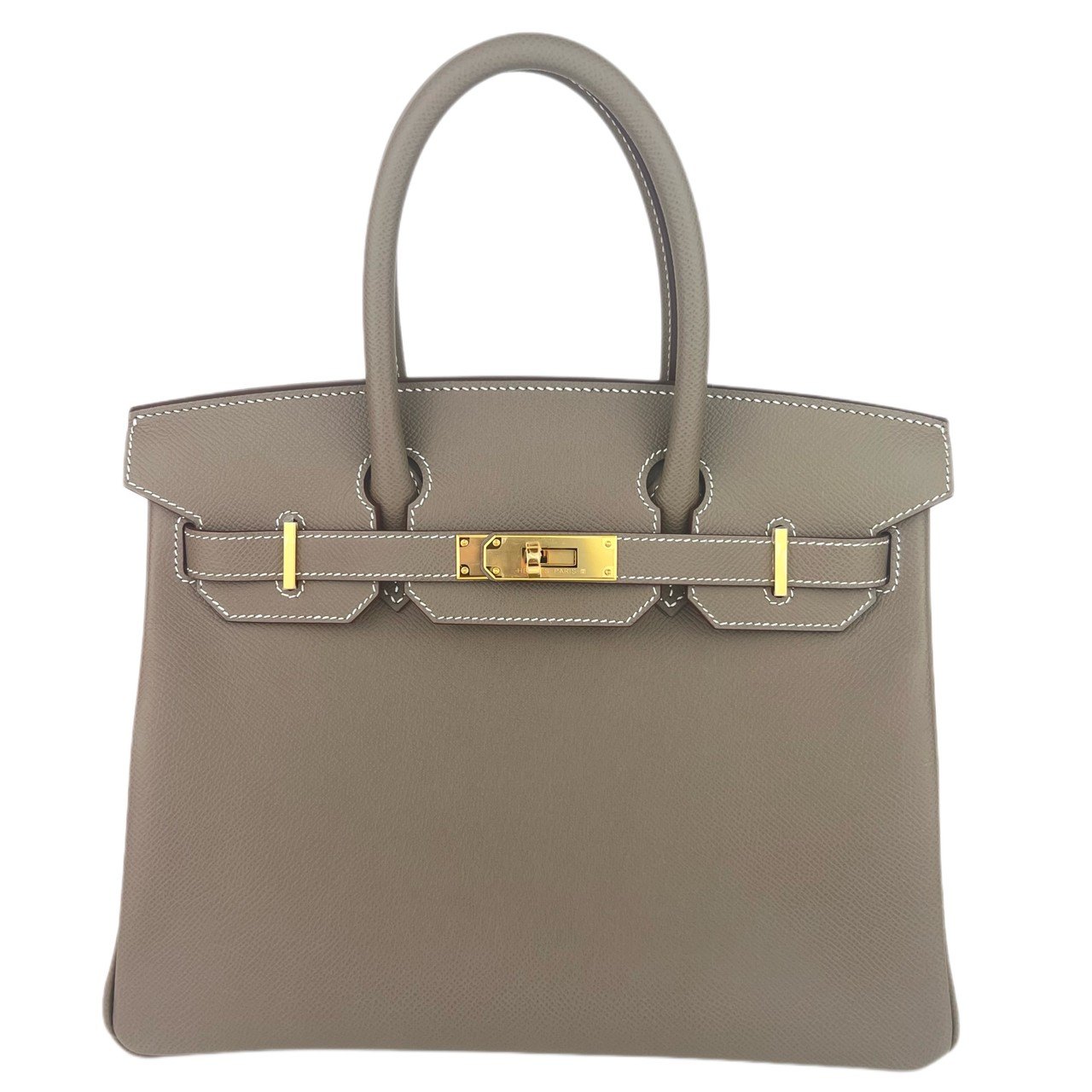 Vigp HERMES GX Birkin30 o[L30 Etoupe Gg[v Epsom Gv\ GHW S[h B