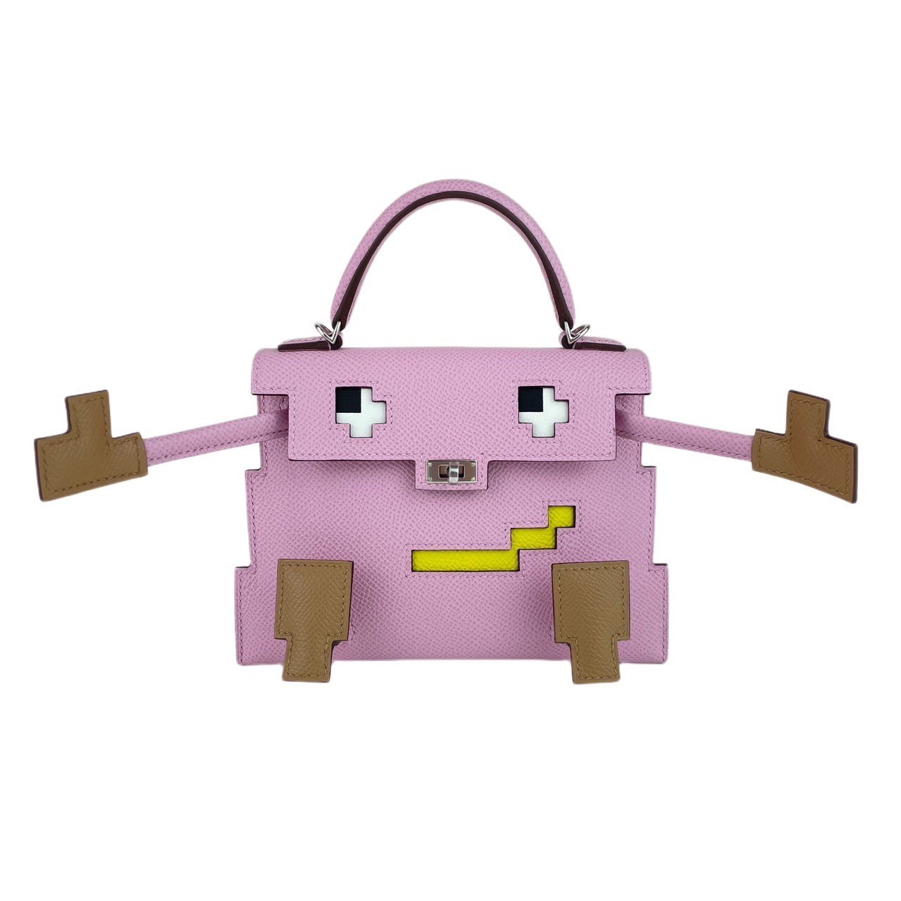 ̤ HERMES ᥹ Kelly doll picto ꡼ɡԥ Mauve sylvester/Chai/Lime...