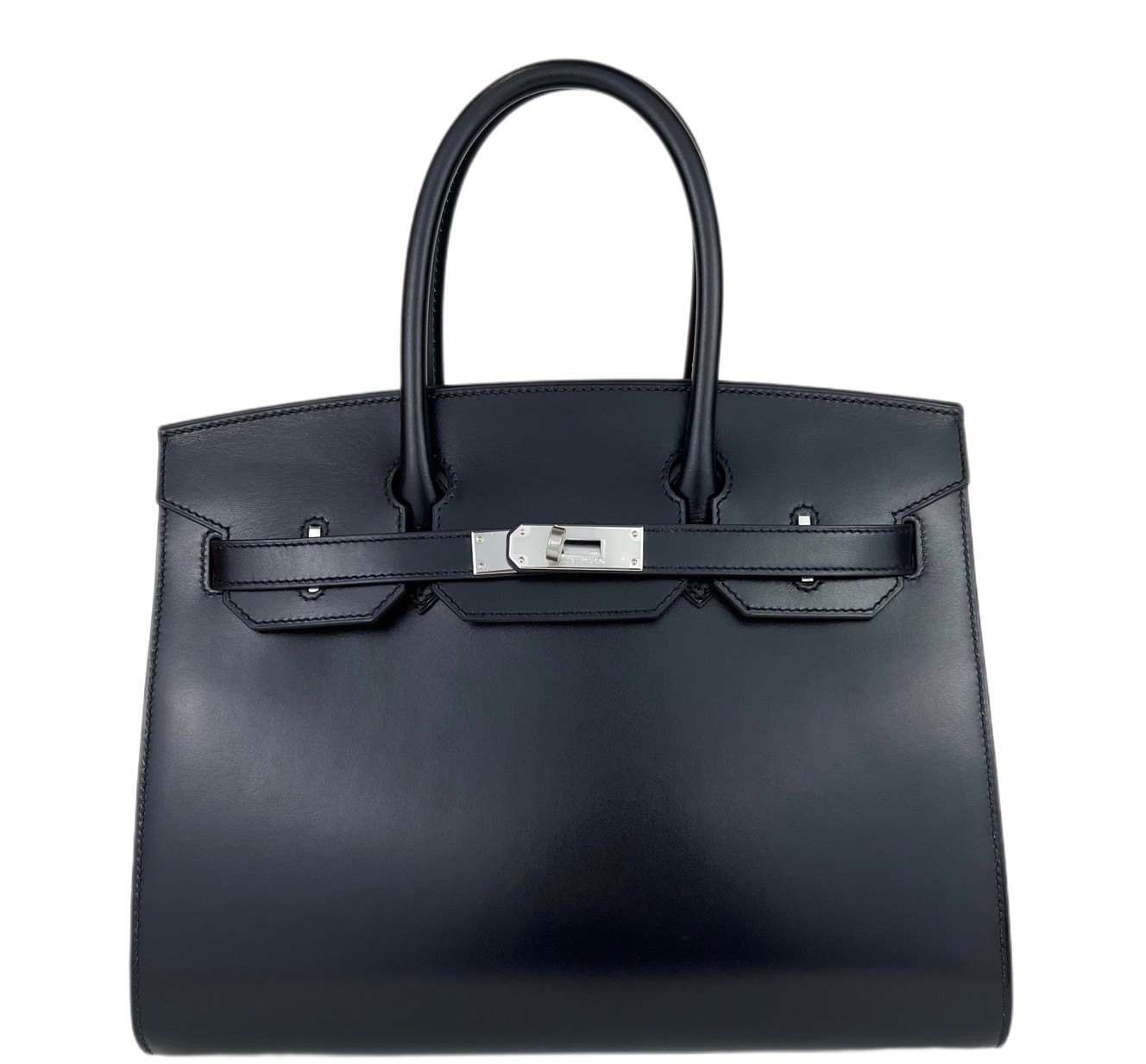 新品未使用 HERMES エルメス Birkin30 バーキン30 Black ブラック Box calf ボックスカーフ PHW シルバー金具 B刻