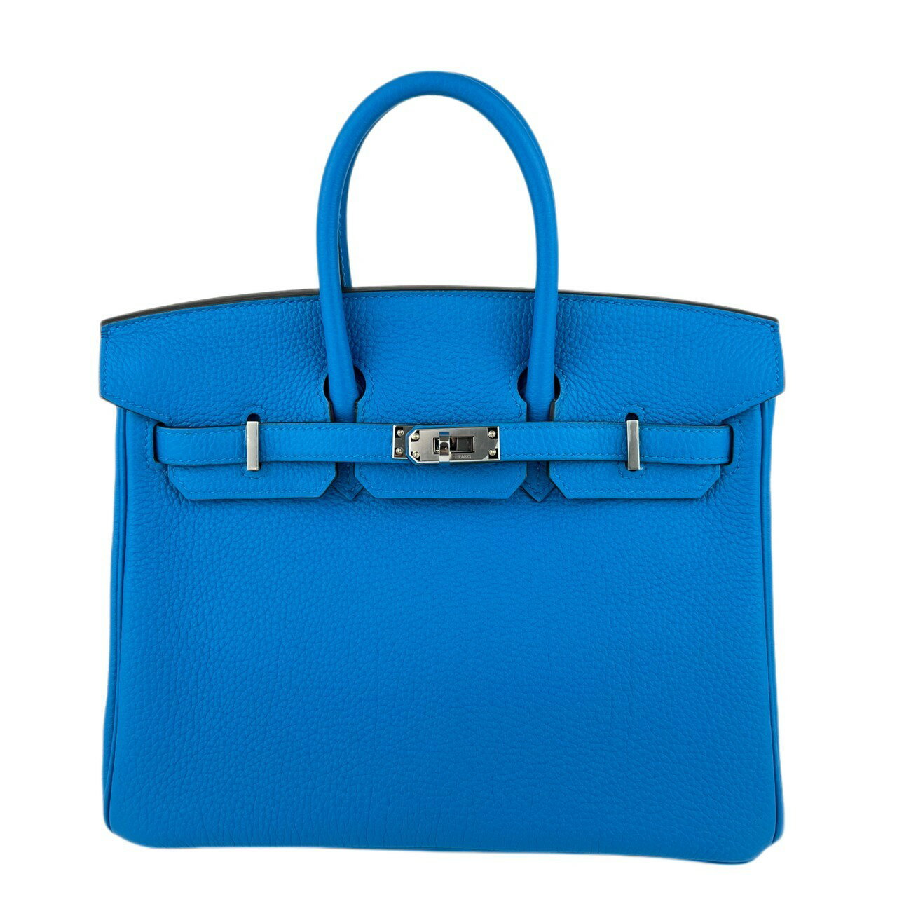 i HERMES GX Birkin25 o[L25 Blue zanzibar u[UWo PHW Vo[ Z Stamp-Z Togo gS nhobO