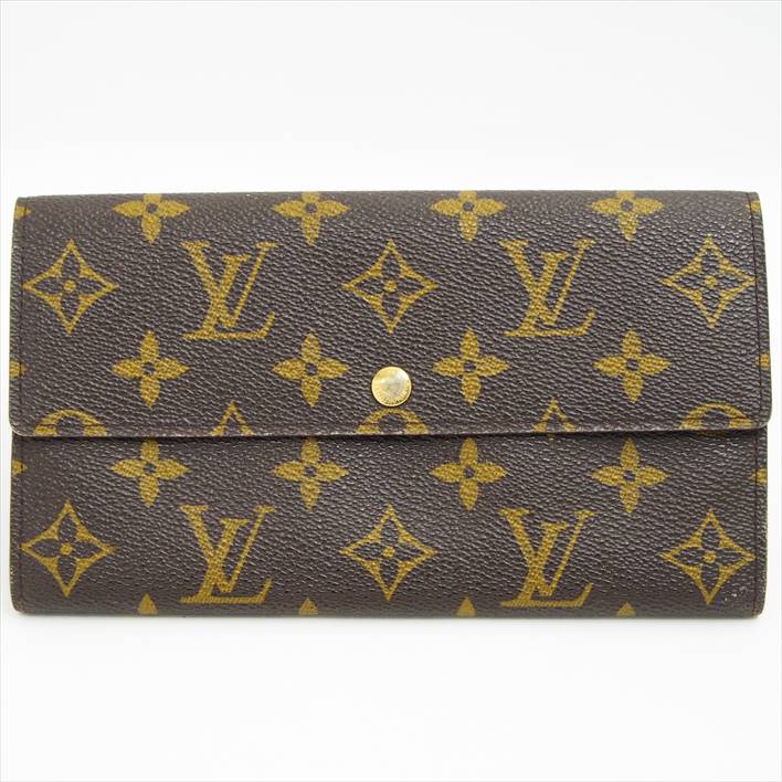 LOUISVUITTONルイヴィトンポルトフォイユ・サラロングウォレット【中古】