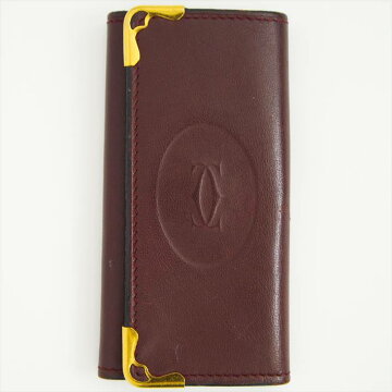 【10/10までポイント5倍】Cartierカルティエマストドゥカルティエ6キーキーホルダー【中古】