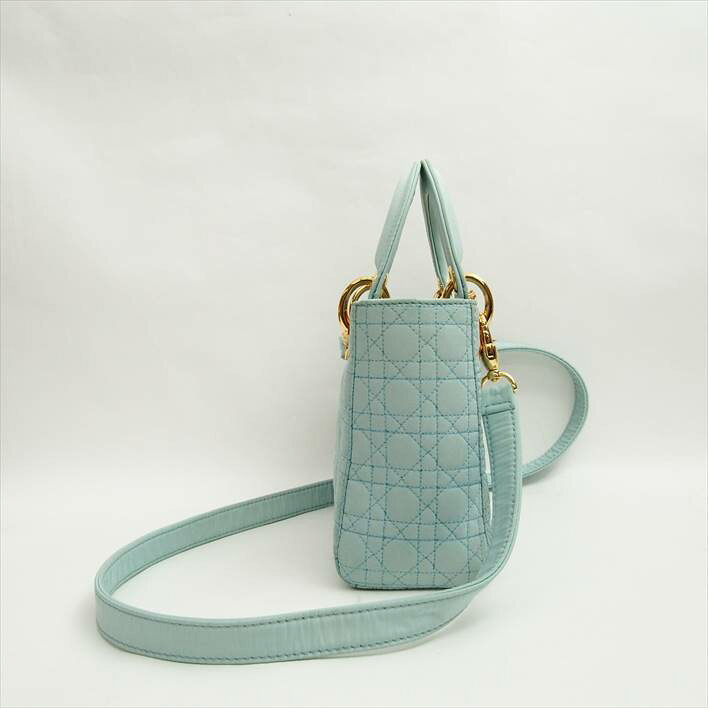 【10/23までポイント5倍】ChristianDiorクリスチャンディオールレディーディオールショルダー付きハンドバック【中古】