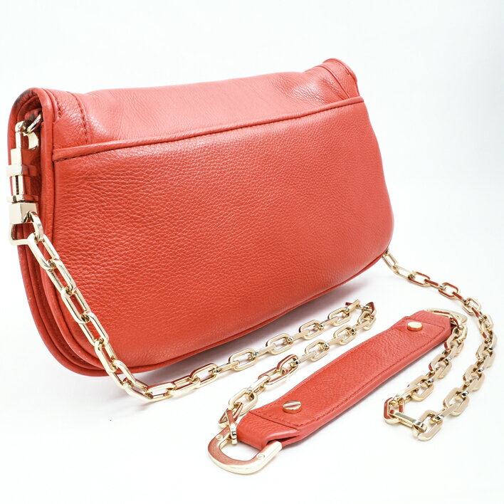 【12/26までP5倍】ToryBurchトリーバーチAMANDAロゴクラッチショルダーバッグ【中古】【要エントリー】