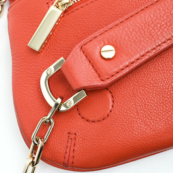 【12/26までP5倍】ToryBurchトリーバーチAMANDAロゴクラッチショルダーバッグ【中古】【要エントリー】