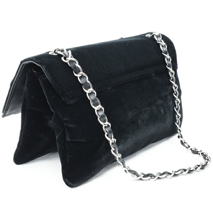 【12/26までP5倍】CHANELシャネルクローバー花モチーフハンドバッグ【中古】【要エントリー】