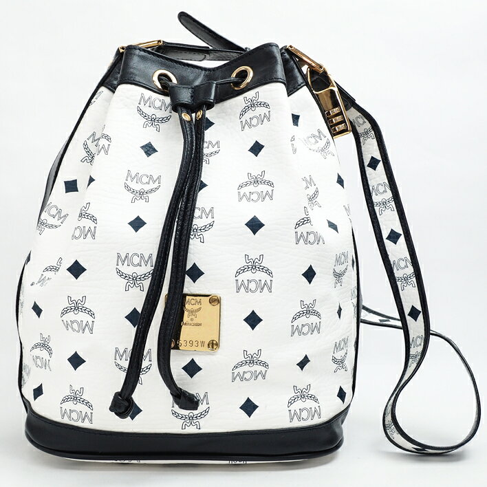 【12/26までP5倍】MCMエムシーエムショルダーバッグ【中古】【要エントリー】