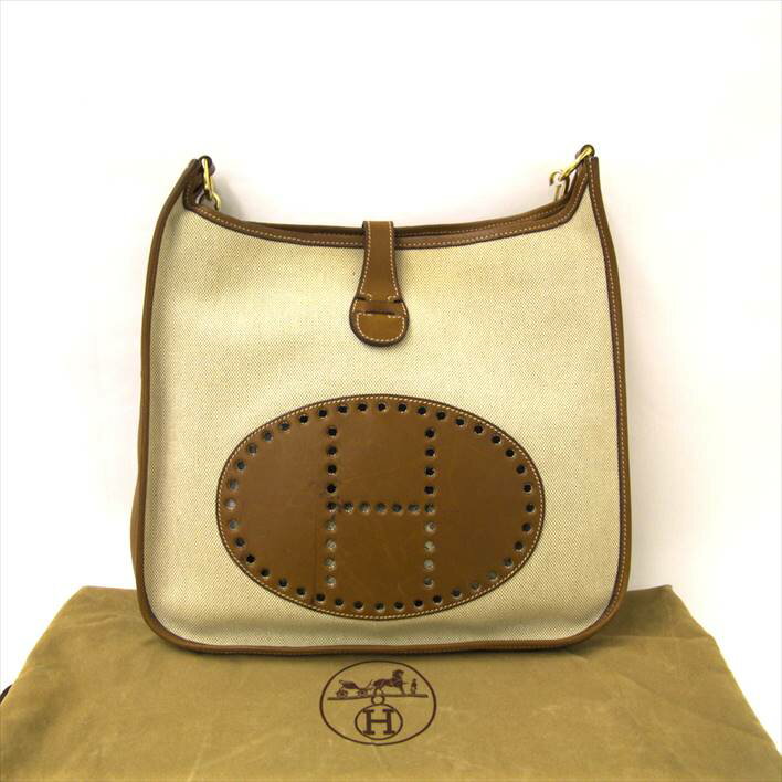 【12/26までP5倍】HERMESエルメスエブリンショルダー□A【中古】【要エントリー】