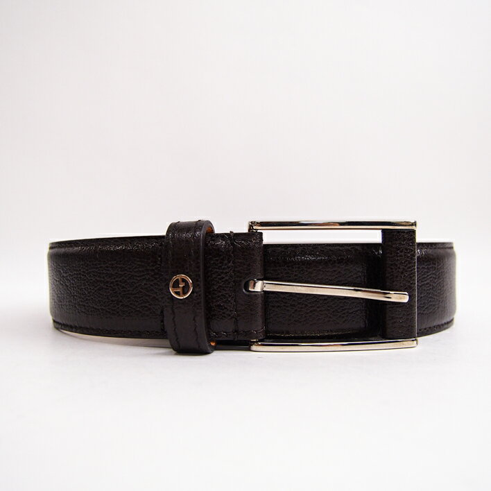 GiorgioArmaniジョルジオアルマーニレザーメンズベルト【中古】