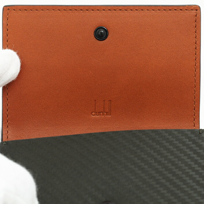 【1/15までP5倍】DUNHILLダンヒルグレーコインケース【中古】【要エントリー】