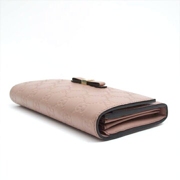 GUCCIグッチGGBOWYロングウォレット【中古】