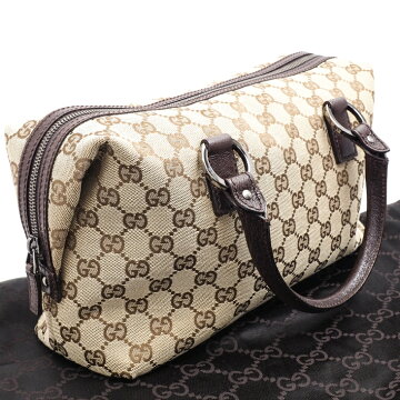 GUCCIグッチGGキャンバスミニボストンバッグ【中古】