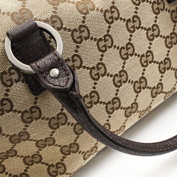 GUCCIグッチGGキャンバスミニボストンバッグ【中古】