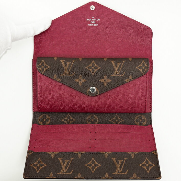 LOUISVUITTONルイヴィトンモノグラムポルトフォイユマリールーロン【中古】