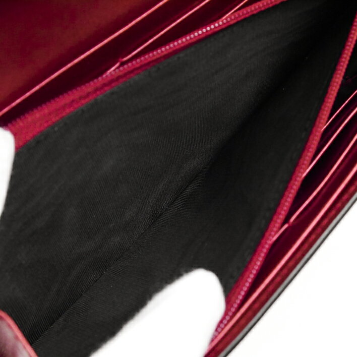 GUCCIグッチ長財布ラブリーハートシェイプインターロッキングG251861レザー【新品・未使用品】【中古】