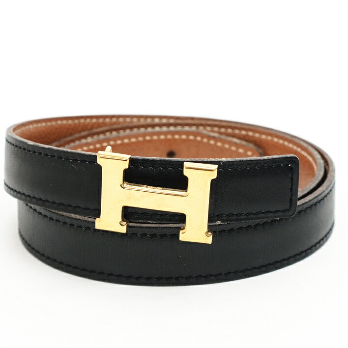 【準備中】HERMESエルメスベルトコンスタンスＨベルトレザー【中古】