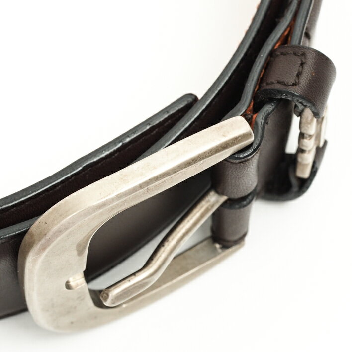 【準備中】SalvatoreFerragamoサルヴァトーレ・フェラガモベルトガンチーニデザインベルトレザー【中古】