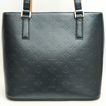 LOUISVUITTONルイヴィトンストックトンモノグラム・マットM55112モノグラム・マットレザーレディースバッグショルダーバッグ【中古】
