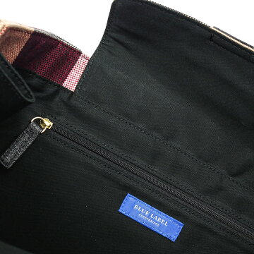 [Almost New] Burberry Burberry Blue Label Crest Bridge Canvas × Leather Women's Bag Handbag [Pre]