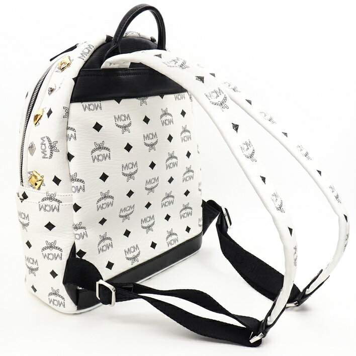 [Beauty goods] MCM MC Stemk MMK 5 SVE 19 WT 001 leather unisex bag backpack · rucksack [pre]