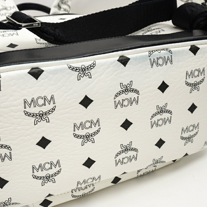 [Beauty goods] MCM MC Stemk MMK 5 SVE 19 WT 001 leather unisex bag backpack · rucksack [pre]
