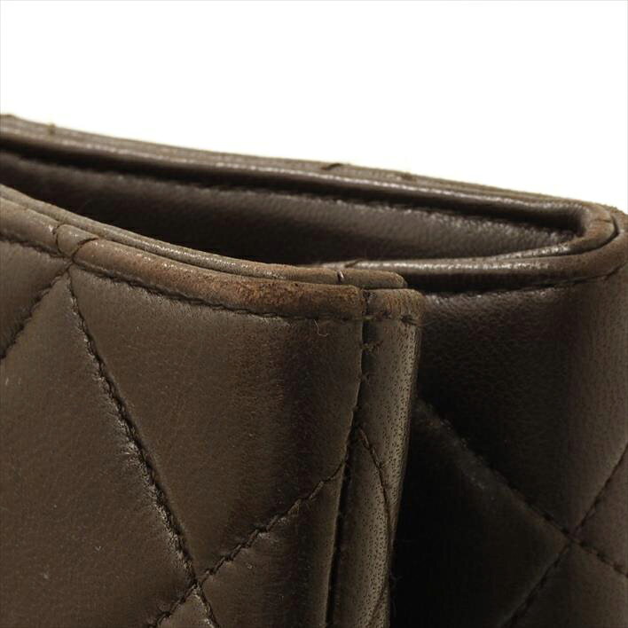 CHANELシャネルチェーントートマトラッセレザーレディースバッグトートバッグ【中古】