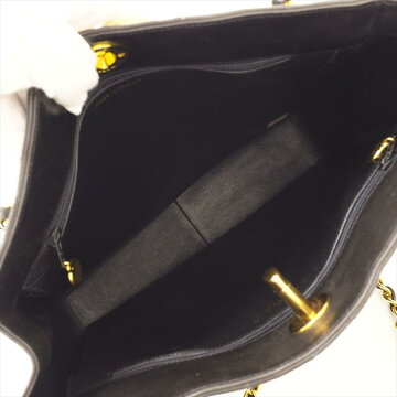 CHANELシャネルチェーントートマトラッセラムスキンレディースバッグトートバッグ【中古】