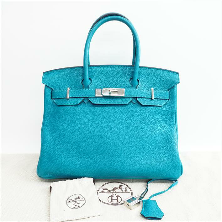 【美品】HERMESエルメス30バーキントリヨンクレマンスレディースバッグハンドバッグ【中古】