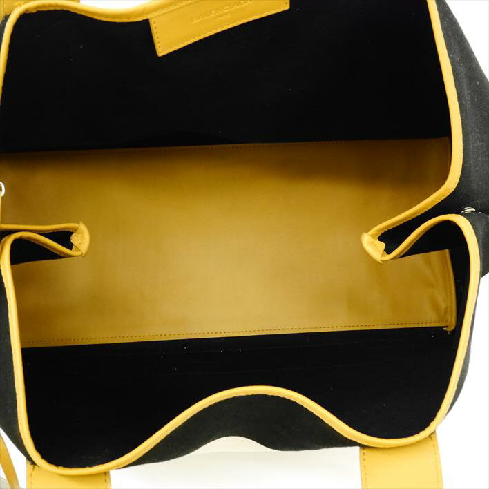 [美 品] BALENCIAGA Balenciaga Kabasutotopochi 3399361090D002123 Canvas × Leather Women's Bag Tote Bag [pre-owned]